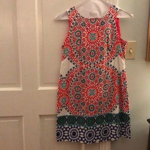 Dress multi color